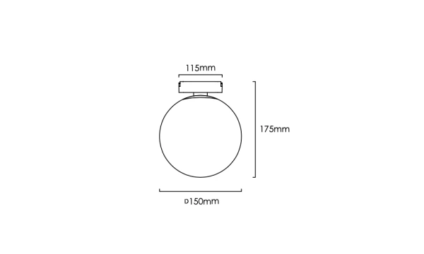 Track Opal Ball Z5055-6.OP.CCT.BK 24V 6W WIFI