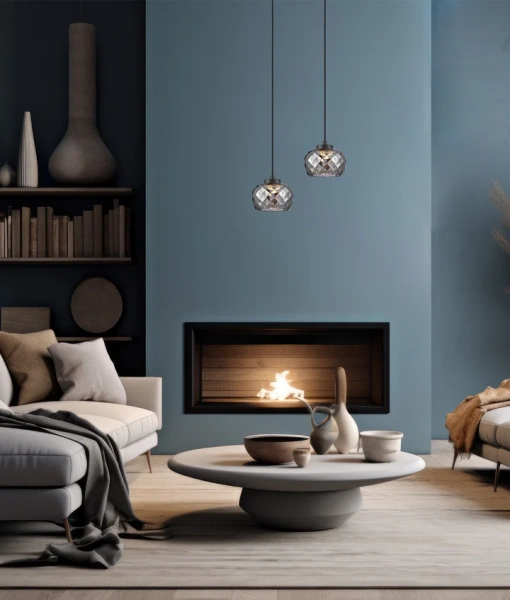 Pendant light CARAMELLE 1 LED 5W 3CCT D130 SMK