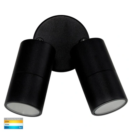 Wall light TIVAH 2x5W 12V HV1327MR16T BLK