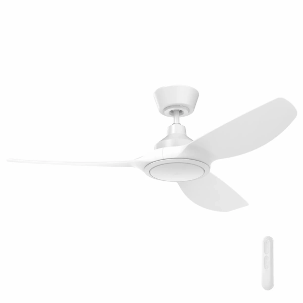 Ceiling fan Jota S DC D48 with LED 18W WH