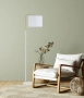Floor lamp Arriba E27 WHT