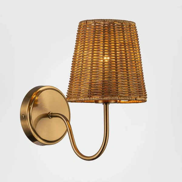 Wall light Athens With Shade Antique E14 H280 BRS