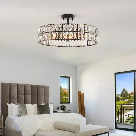 Ceiling lamp RO D45 G9 Gun Metal