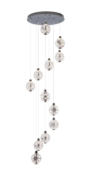 Pendant lamp ADRIANA 12 LED 80W GM Remote
