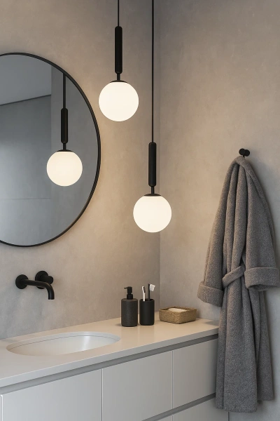 Pendant lamp Loff P1 BK