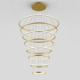 Pendant lamp Crown 8 Ring Gold 3K