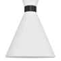 Pendant lamp Oslo E27 WHT BLK