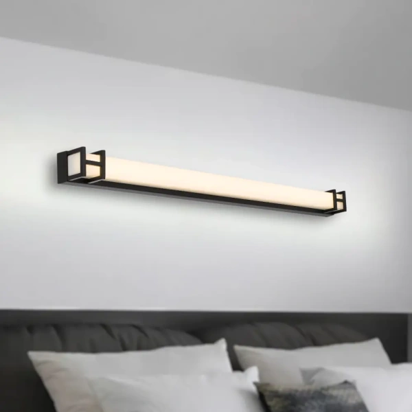 Wall light GILSON 60 12w LED 3CCT IP44 NON-DIM L616 BLK