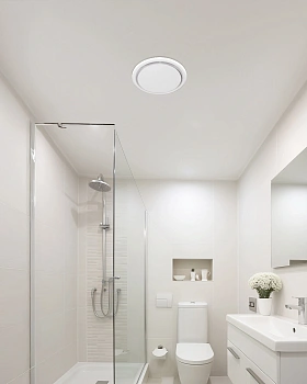 Exhaust fan Novaline II Large Round D33 35W DIY WHT