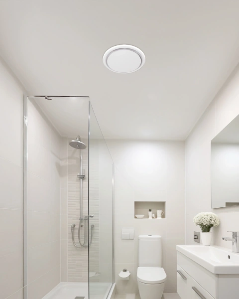 Exhaust fan Novaline II Large Round D33 35W DIY WHT