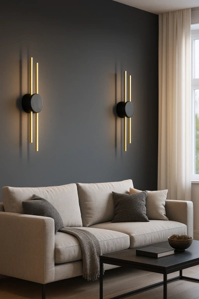 Wall lamp Aura Line 2 LED 12W L60 GL