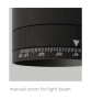 Track zoom spotlight Z2939-8.15-60.30.BK 48V 8W