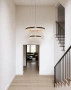 Pendant lamp Riven LED BLK