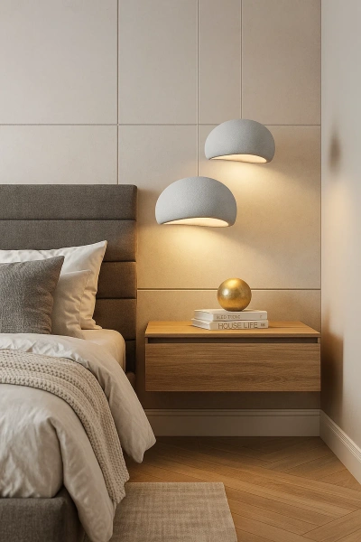 Pendant lamp Emi P38 E27 WHT