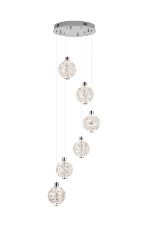 Pendant lamp ADRIANA 6 LED CH