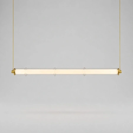 Pendant lamp Vento Glass L210 3CCT LED BR