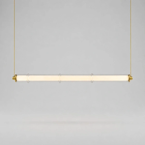 Pendant lamp Vento Glass L210 3CCT LED BR