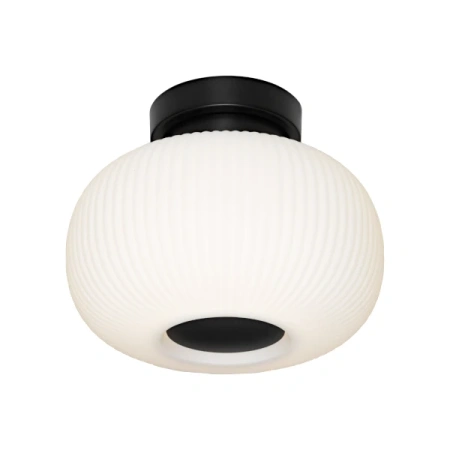 Ceiling Light Hutton 1LT E27 BLK