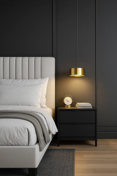 Pendant lamp RONDO P1 BR