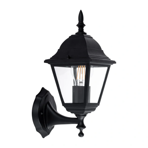 Wall Light Newark E27 8W HV3551W-BLK
