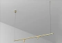 Linear Pendant magnetic track sets Muse 48V 16W CCT BRS