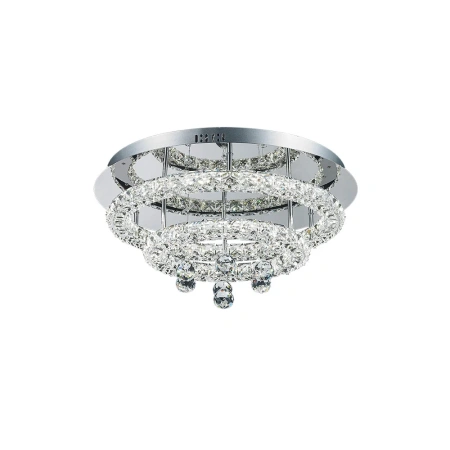 Ceiling light Horos Crystal LED 22W CCT Dim D55 CHR remote