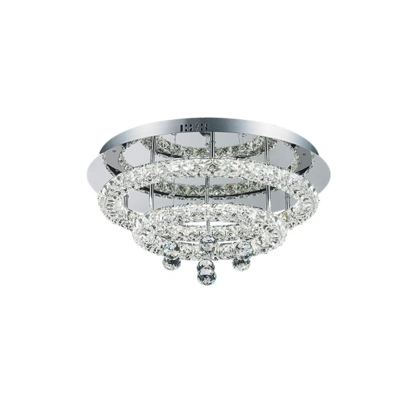 Ceiling light Horos Crystal LED 22W CCT Dim D55 CHR remote Ceiling light Horos Crystal LED 22W CCT Dim D55 CHR remote