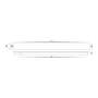 Wall light Barline Shadow LED 30W Tricol IP65 100cm WHT