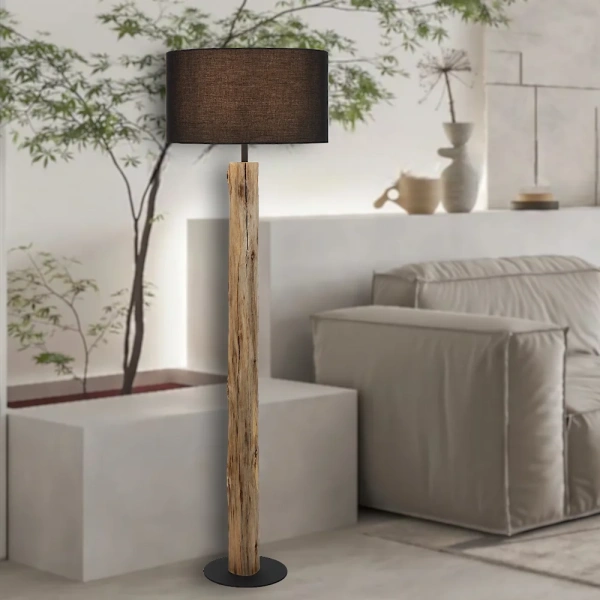 Floor lamp CHAD E27 H1520 BLK