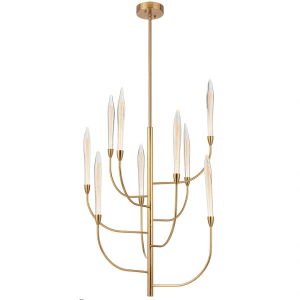 Pendant lamp ARCHER 9 LTS LED 9x3w LED 3K D750 GLD