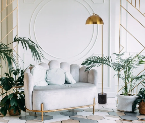 Floor lamp ORTEZ E27 H1500 BKGD