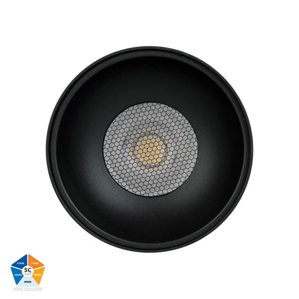 Surface downlight Nella 12V 18W 5CCT LED BLK