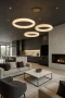 Pendant lamp Aragon 3 Alabaster Spanish Marble LED 56W CCT Remote BRS