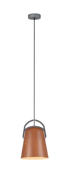 Pendant lamp LEGNA3 E27 grey