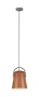 Pendant lamp LEGNA3 E27 grey