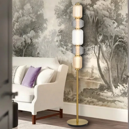 Floor lamp Torso LED 18W 3K BRS