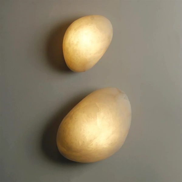Wall light Ateca Alabaster Spanish Marble LED 7W 3CCT BRS