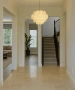 Pendant lamp Moreno S20 Alabaster Spanish Marble D80 BRS