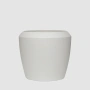 Pebble Set of 2 Tall Planters 1.0kg White