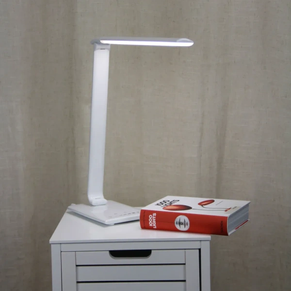 Desk lamp LUKE LED WHITE TOUCH DIM USB PORT Desk lamp LUKE LED WHITE TOUCH DIM USB PORT