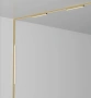 Track opal light LINEO Brass 48V 20W CCT