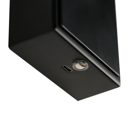 Wall lamp Rosalind Rechargeable LED CCT Dimmable blk