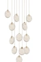 Pendant lamp Villastar 12 Alabaster Spanish Marble LED CCT Dim BRS