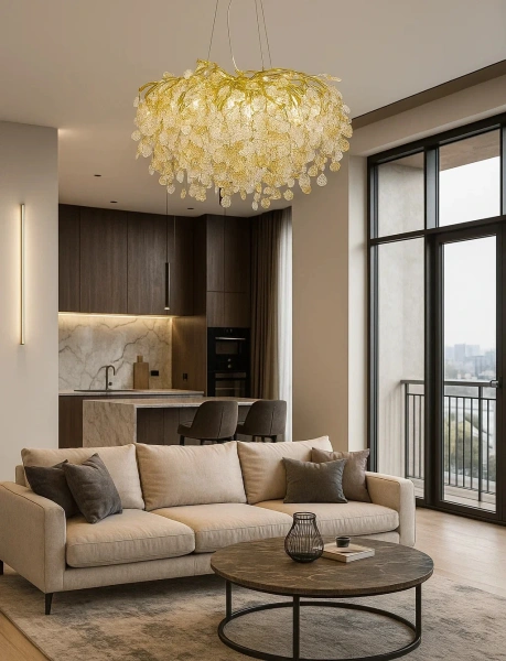 Chandelier Lenny - Money Tree P60 13xG9 GL