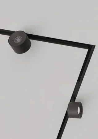 Recessed track profile Z2000-48.TR.200.BK 2M 48V