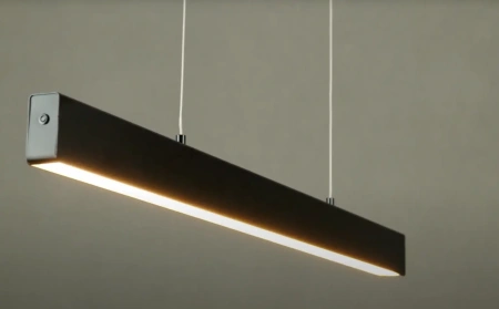 Pendant lamp Amar LED 25W 3CCT Dim with switch L1200 BLK
