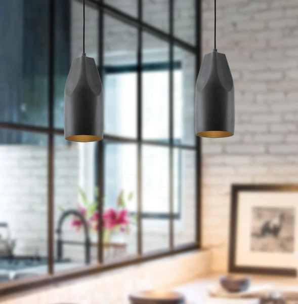 Pendant lamp FORMA 12 E27 D115 DGY