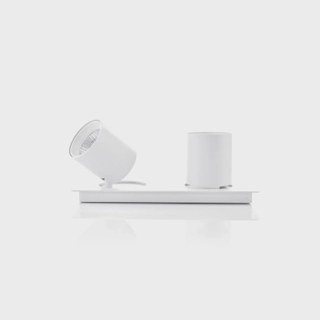 Wall light Sbarra Single Bar 2 Light 3CCT WHT