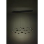 Pendant lamp Paratebueno 17 Birds LED 51W 3K BLK