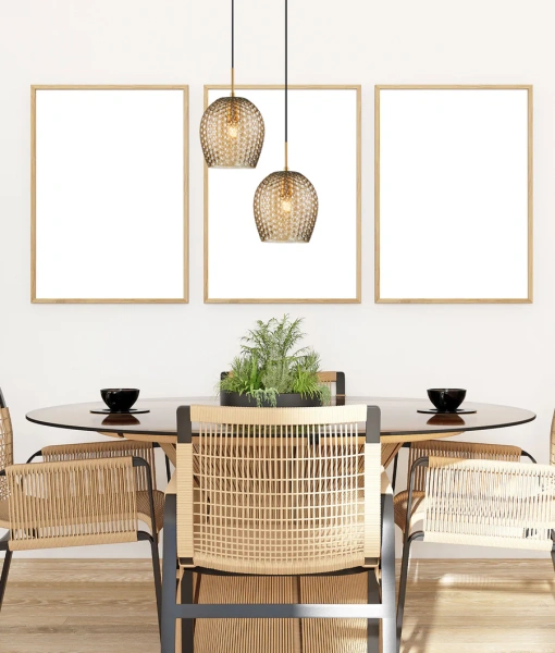 Pendant lamp Fossetta 1 E27 D19 AM Pendant lamp Fossetta 1 E27 D19 AM
